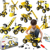 Choopheme 10-in-1 STEM bulldozer model for hands-on learning and imaginative play.