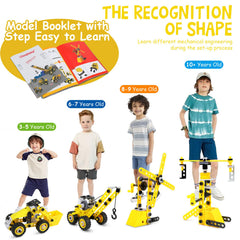 Choopheme 10-in-1 STEM crane model for engineering play and problem-solving.