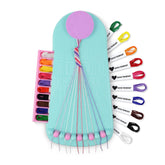 Choose Friendship Bracelet Maker front view for quick, mess-free crafting sessions.