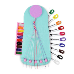 Choose Friendship Bracelet Maker front view for quick, mess-free crafting sessions.