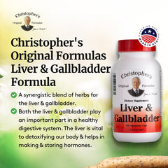 Pouring Christopher's Liver & Gallbladder capsules for easy daily use.