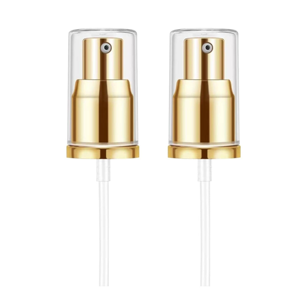 Chris.W foundation pump with gold cap for premium, mess-free application