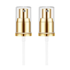 Chris.W foundation pump with gold cap for premium, mess-free application