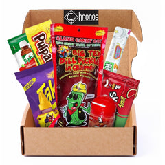 CHRONOS Alamo Big Tex Chamoy pickle for bold snack moments.