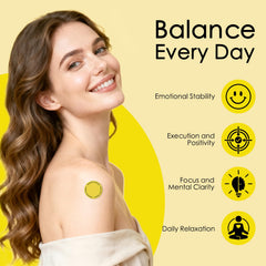 Chrxbei dopamine patches closeup shows plant-based blend for natural mood support