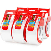 CHUANGSEED clear packing tape with dispenser sealing a sturdy moving box
