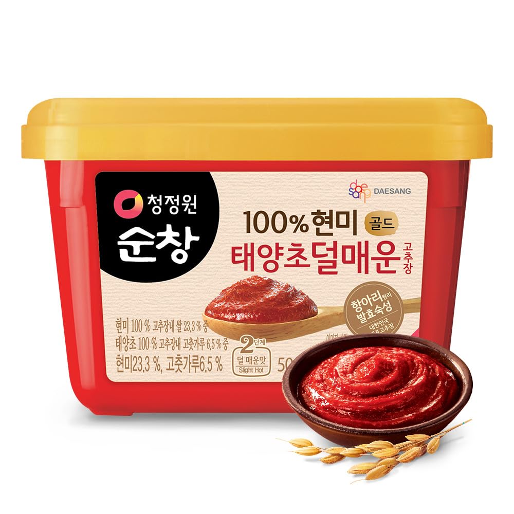 Chung Jung One gochujang bottle pour enhances authentic Korean flavor in bowls