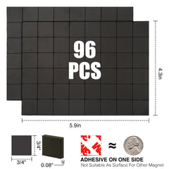 CHUNNIAO pre-cut magnetic pieces for easy peel-and-stick card and poster projects.