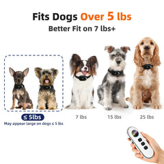 Chupolik Ultra-Small Collar neck size range demonstrates adjustable fit.