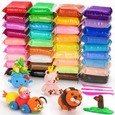 CiaraQ Modeling Clay Kit with 36 colors for endless creativity.