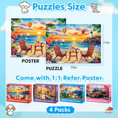 Ciavotie Neuschwanstein Castle puzzle inviting engaging, collaborative assembly