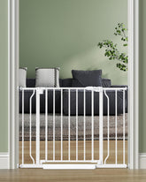 Cideny Baby Gate No Drilling secures doorways without wall damage, ideal for renters.