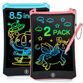 Cimetech toddler LCD writing tablet 2-pack for mess-free drawing on the go.