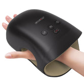CINCOM Hand Massager showing deep kneading across the hand for soothing relief