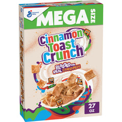 Cinnamon Toast Crunch cereal squares with CINNADUST for a bold morning crunch