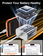 Citelect 10ft USB-C to USB-C cable for couches and distant outlets.