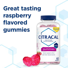 Citracal gummies being chewed by hands, highlighting easy supplementation.