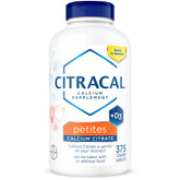 Citracal Petites bottle pour shows easy-to-pour packaging for daily calcium use