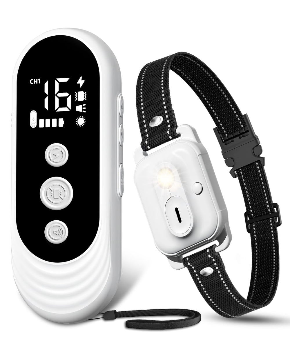 CIUZL dog shock collar remote enabling long-range training outdoors