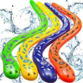 Civaner snake diving toy red enhances underwater visibility and color recognition.