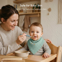 Civarua Kids adjustable snaps 3-sizes fit as babies grow.