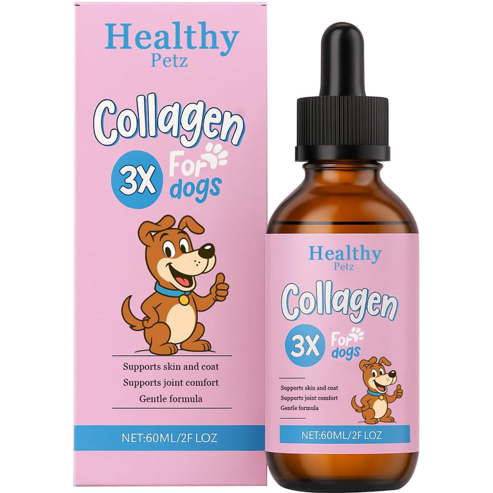 CIVGICY Healthy Petz Collagen bottle front view highlighting compact packaging and efficiency