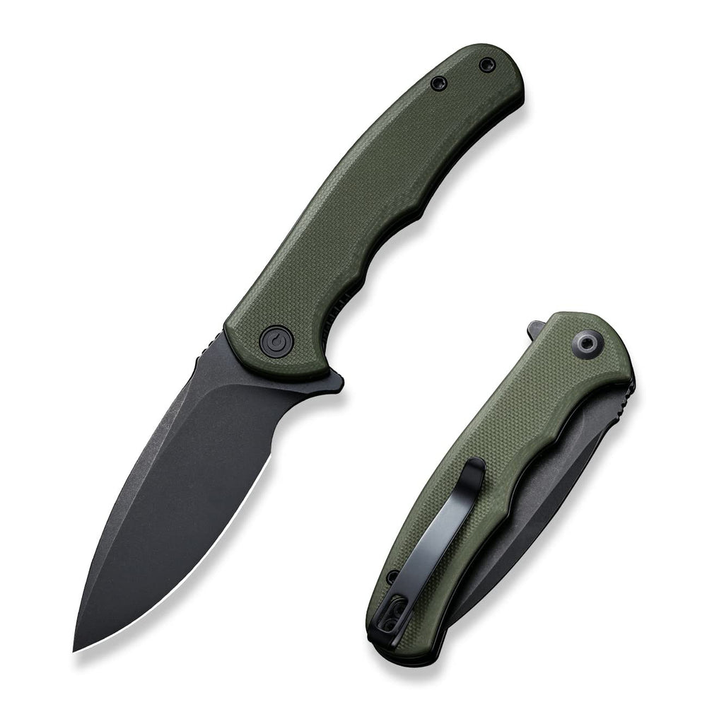 CIVIVI Mini Praxis 298 blade D2 offers strong edge retention for daily carry.