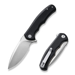 CIVIVI Mini Praxis D2 blade with satin finish for durable edge