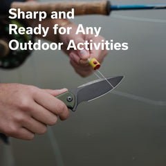 CIVIVI Mini Praxis G10 handle stays durable and comfortable in hand.