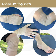 CIYAGPOOU sports wrist bandage closeup offering breathable protection