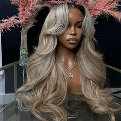 CIYOO Ombre wig front view shows natural hairline for seamless daily wear