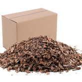 CJGQ 3qt orchid bark pack for potted plants enhances aeration.