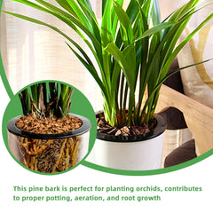 CJGQ organic substrate with bark supports drainage