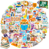 CKXTYNG 200pcs book stickers on books and journals for personalization