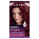 Clairol Bold and Bright Intense Cherry color cream for vivid at-home color results.