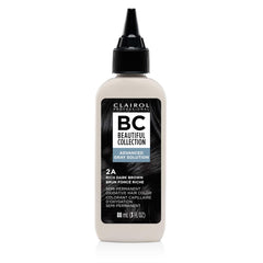 Clairol Professional Advanced Gray Solution bottle shows gentle gray coverage.