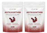 ClarityMD Astaxanthin bottle front promotes antioxidant support and easy daily use.