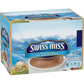 Swiss Miss No Sugar Added packet for quick, individual servings.