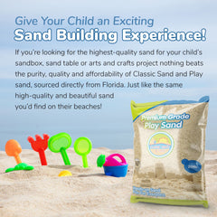 Classic Sand and Play therapy sand enables gentle sensory activities.