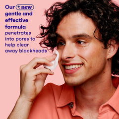 Clean and Clear Essentials 2% salicylic acid formula targets clogged pores.