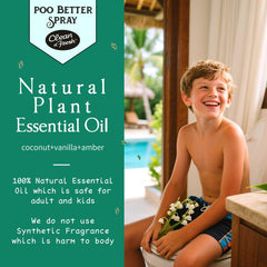 Beach Coco scent label on Clean-n-Fresh bottle for tropical freshness