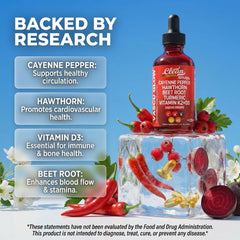Clean Nutra Beet Root Powder Liquid bottle showing earthy color