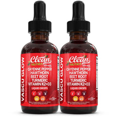 Clean Nutra Cayenne Pepper Drops bottle for easy daily wellness routine