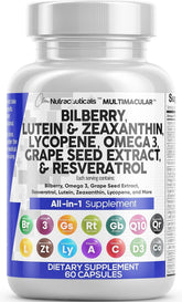 Clean Nutra Eye Vitamins bottle-front showing lutein and zeaxanthin for eye support