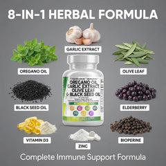 Clean Nutra Garlic Odorless Capsules container emphasizing digestion and immunity.