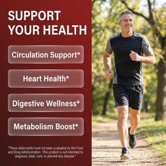 Clean Nutra Hawthorn Berry Capsules close-up showing premium blend.