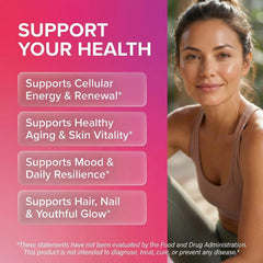 Clean Nutra NAD+ capsules close-up for convenient daily supplementation.