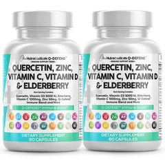 Clean Nutra Q Defend bottle front view for everyday immune support