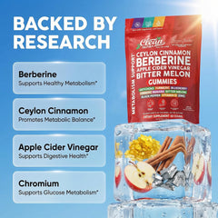 Clean Nutra Sugar Savior ceylon cinnamon gummies offer crave-control with a flavorful bite.