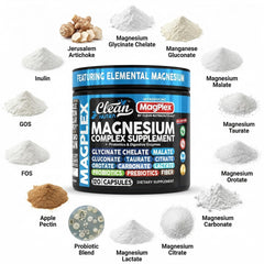 Clean Nutraceuticals 8in1 probiotics and digestive enzymes illustration suggests digestive support.